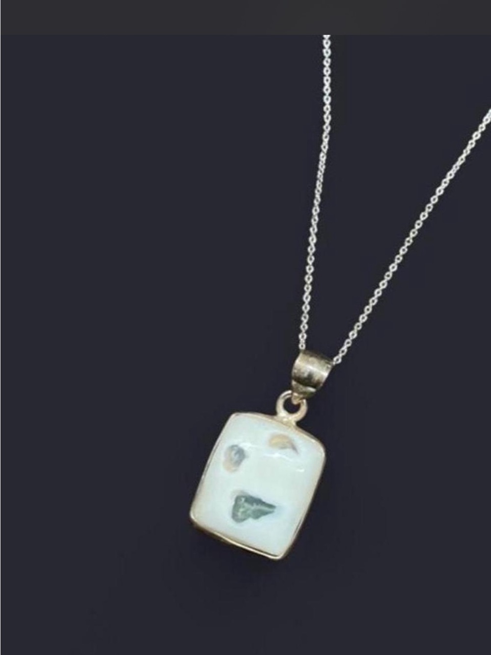 Natural Ocean Jasper in 925
